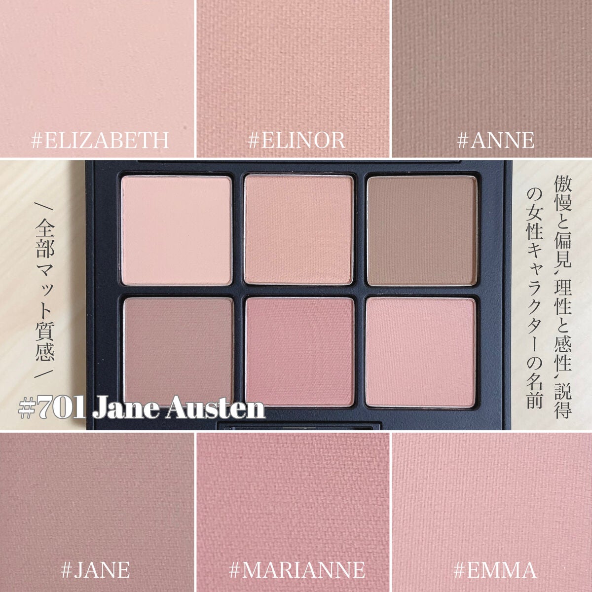 ブラーフィニシュシャドウパレット/Dinto/アイシャドウパレットを使ったクチコミ(3枚目)