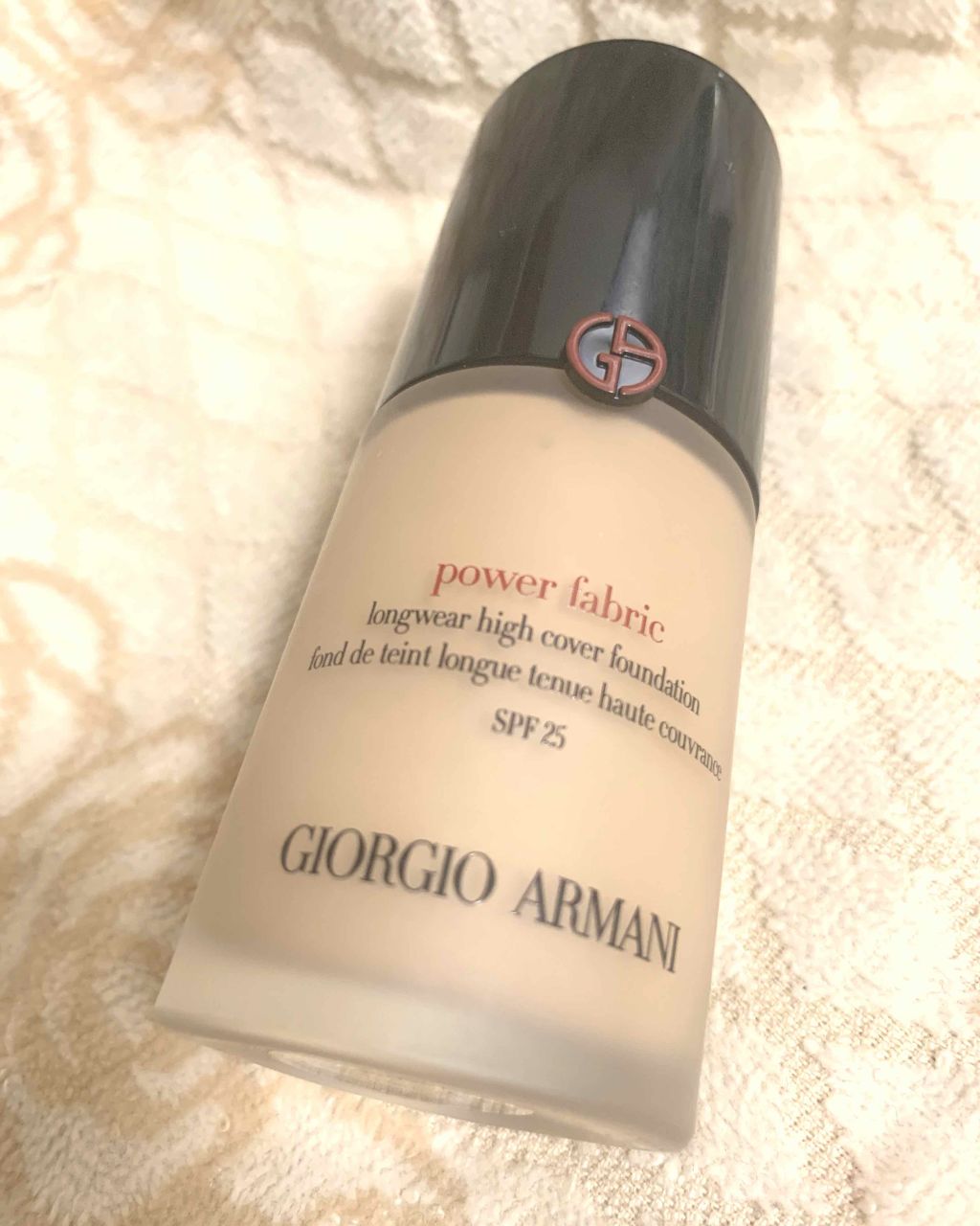 パワー ファブリック ファンデーション/ジョルジオ アルマーニ ビューティ/リキッドファンデーションを使ったクチコミ(2枚目)