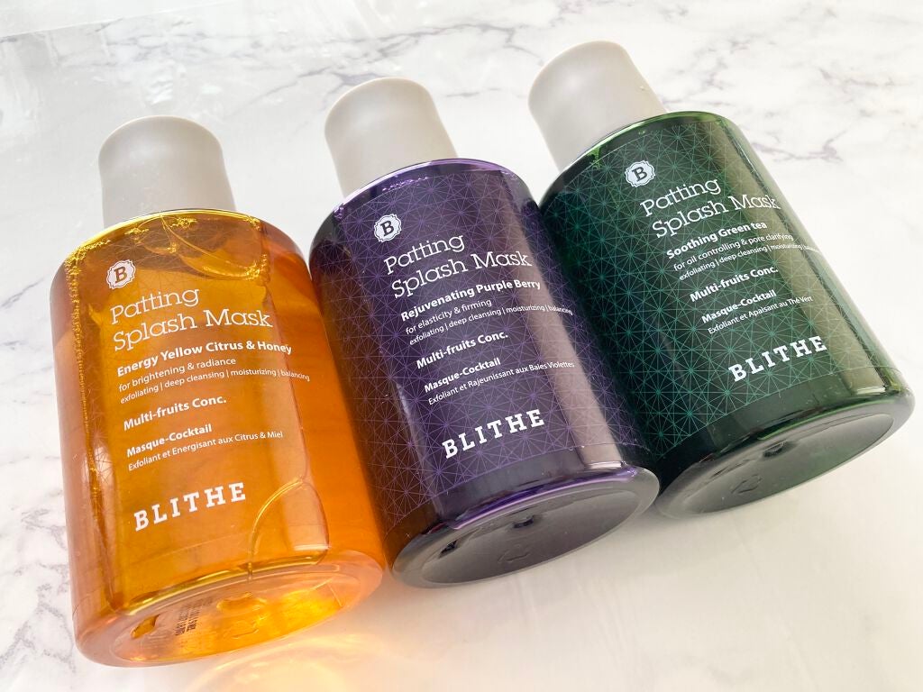 Patting Splash Mask Energy Citrus & Honey/BLITHE/その他洗顔料を使ったクチコミ(10枚目)