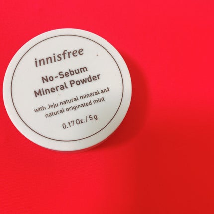 ノーセバム ミネラルパウダー/innisfree/ルースパウダーを使ったクチコミ(1枚目)