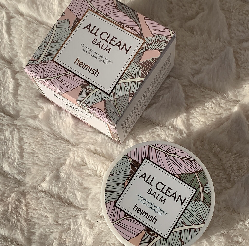 ヘイミッシュオールクリーンバーム使用レポ♪

韓国クレンジングバームで人気のバニラコのクレンジングに似ていると話題のヘイミッシュオールクリーンバーム♪

バームタイプなのにW洗顔がいらないという時短クレンジングでもあるヘイミッシュオールクリ