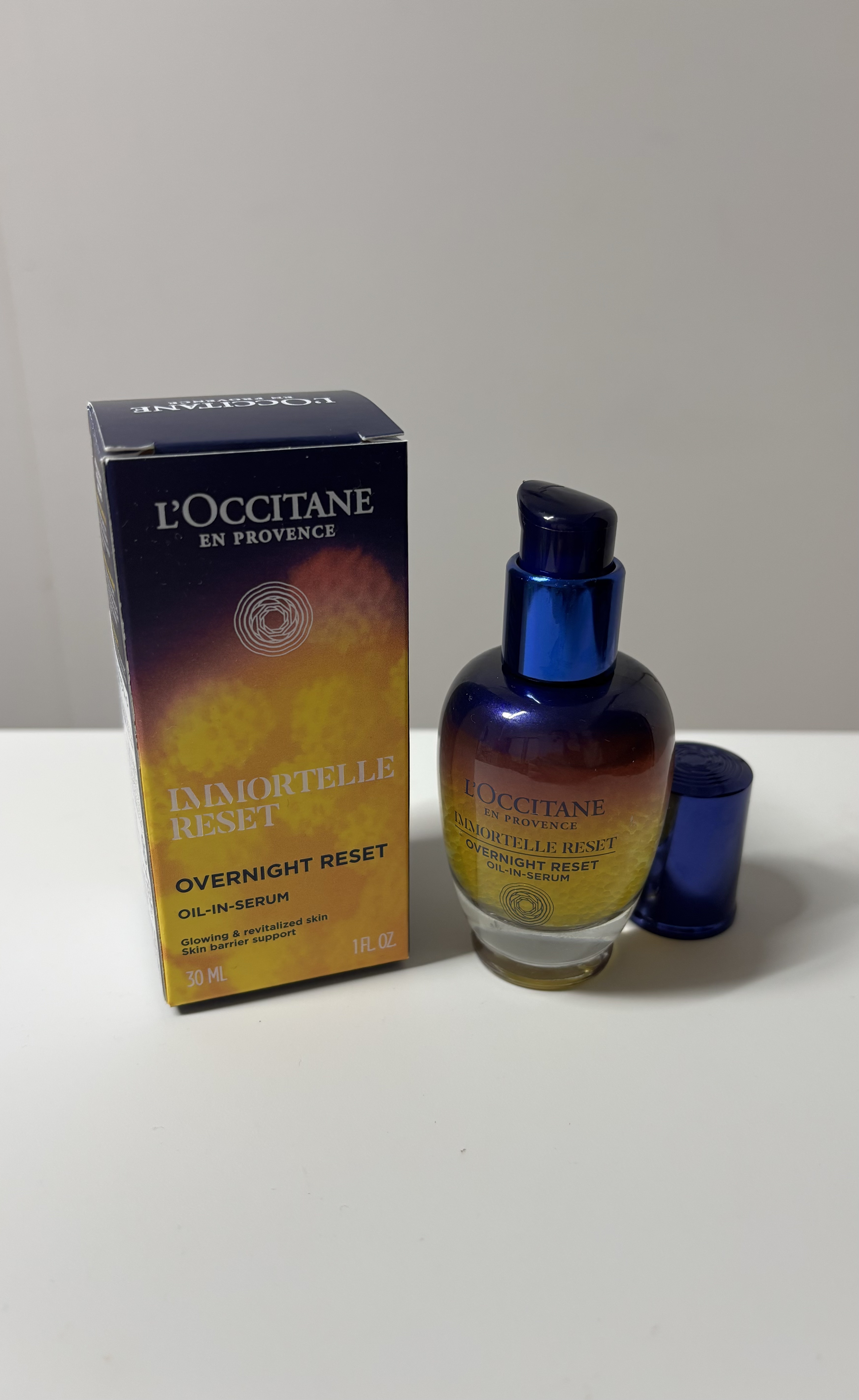 イモーテル オーバーナイトリセットセラム/L'OCCITANE/美容液を使ったクチコミ（2枚目）