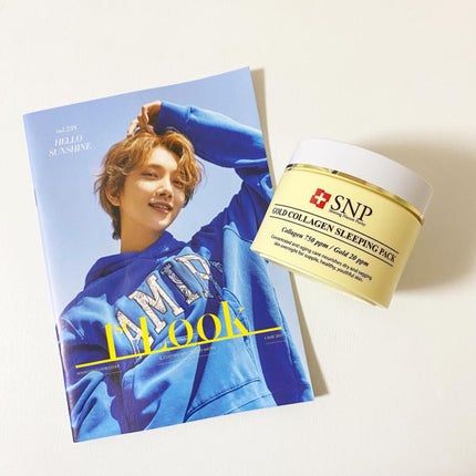 SNP ゴールド コラーゲン スリーピング パック/SNP/シートマスク・パックを使ったクチコミ(7枚目)