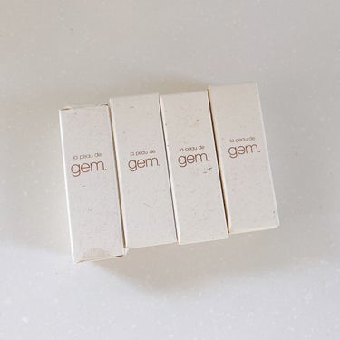 gemini lip stick(tint) ポピーレッド lt-04/la peau de gem./口紅の画像