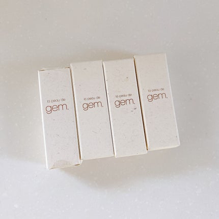 gemini lip stick(tint) アプリコット lt-03/la peau de gem./口紅の画像