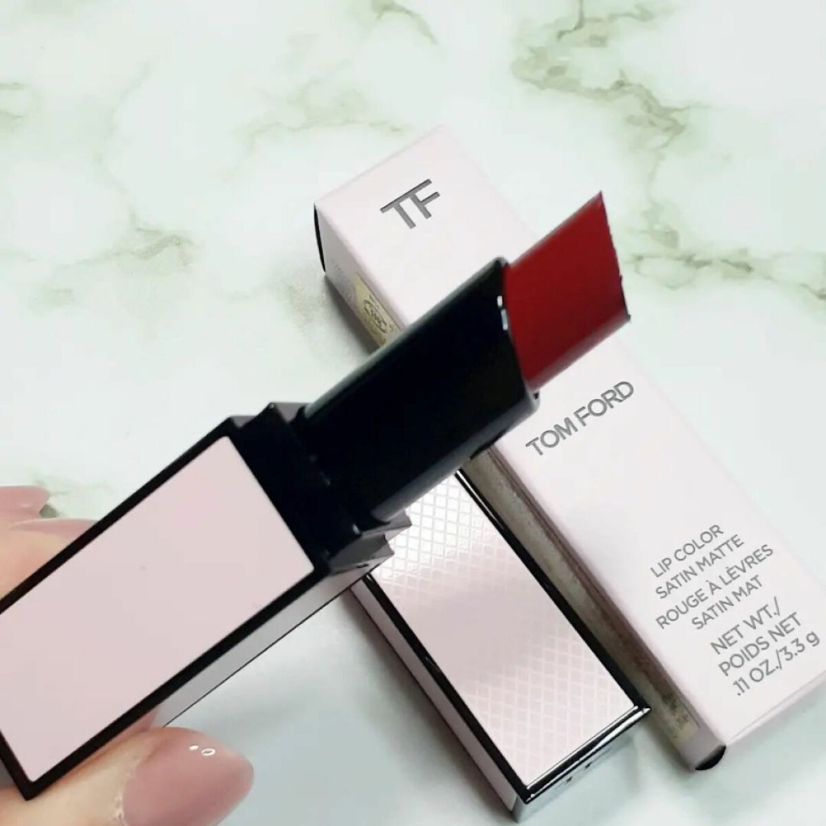 即日発送】TOMFORD リップ カラー サテン マット 55 イベント限定色