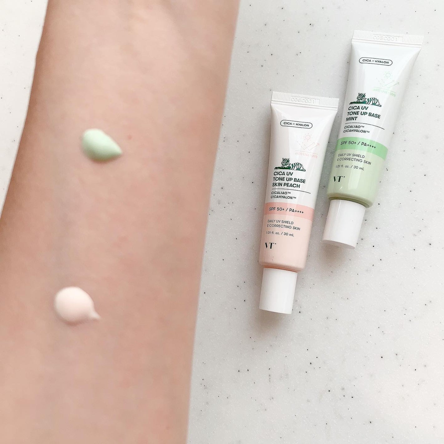 CICA UVトーンアップベース/VT/化粧下地を使ったクチコミ(4枚目)
