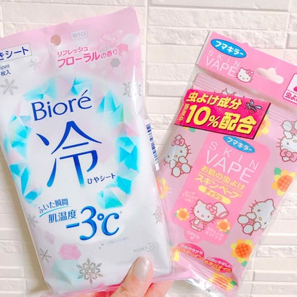 冷シート リフレッシュフローラルの香り/ビオレ/ボディシートを使ったクチコミ(2枚目)