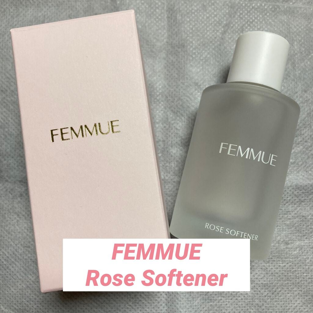 コスメマニア on LIPS 「 FEMMUEのローズソフトナーです。こちらは以前に紹介したベ..」(1枚目)