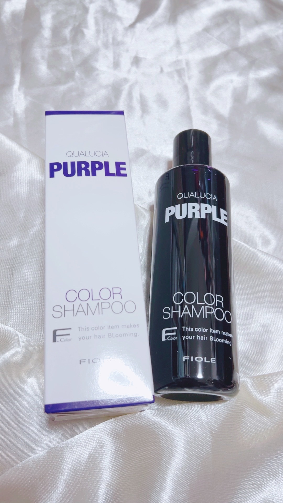 クオルシア カラーシャンプー/クオルシア/市販シャンプーを使ったクチコミ（2枚目）