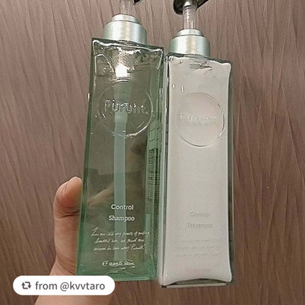 プルント コントロール美容液シャンプー/トリートメント/Purunt./市販シャンプーを使ったクチコミ(4枚目)