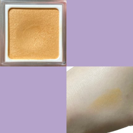 パラドゥ シングルアイシャドウ	 YE01 イエロー/パラドゥ/単色アイシャドウを使ったクチコミ(3枚目)