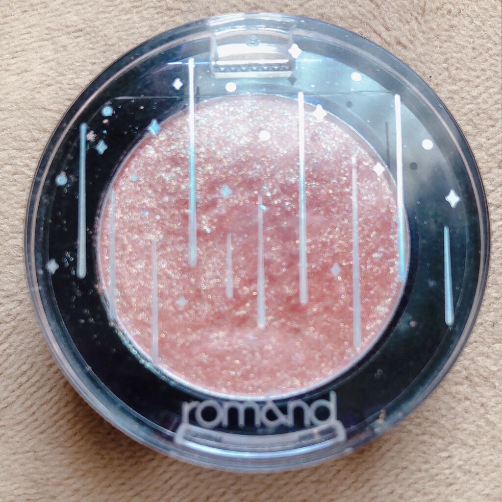 グリッター シャドウ カラー/rom&nd/グリッターを使ったクチコミ（2枚目）