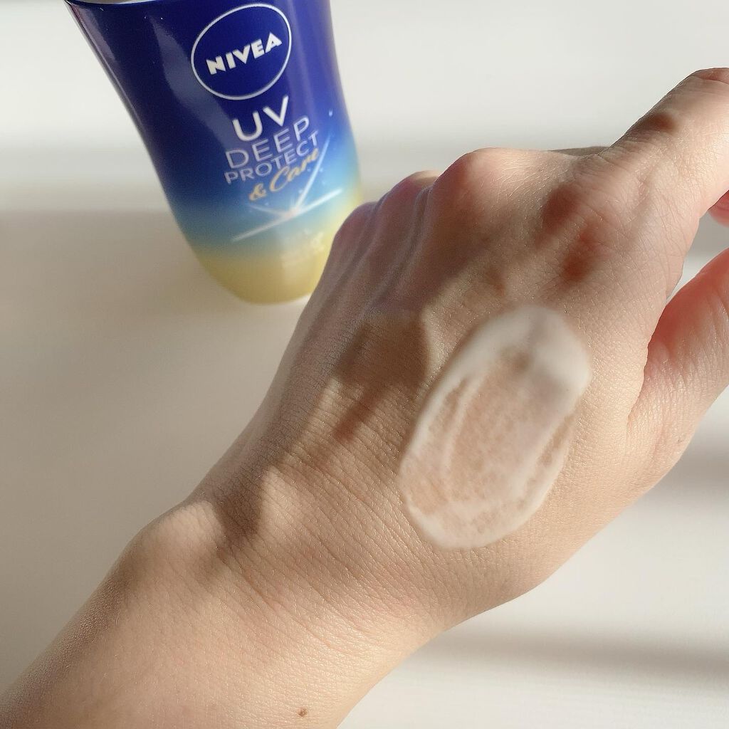 ニベアUV ディープ プロテクト＆ケア ジェル/ニベア/日焼け止めジェルを使ったクチコミ（2枚目）