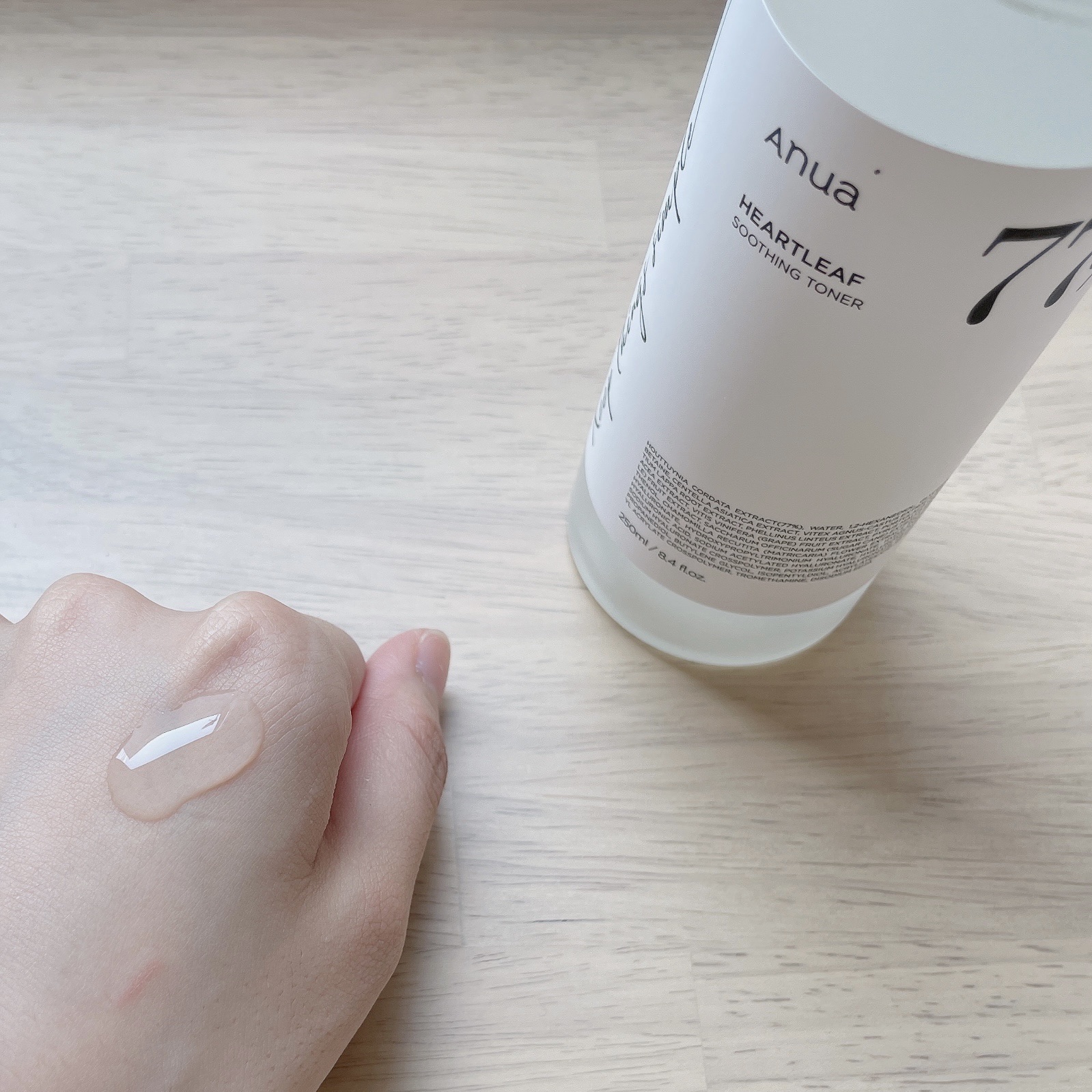 ドクダミ 77 スージングトナー/Anua/化粧水を使ったクチコミ（3枚目）