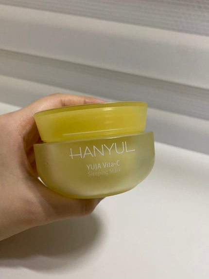 月光ゆず睡眠パック(旧バージョン)/HANYUL(ハンユル)/フェイスクリームを使ったクチコミ(1枚目)