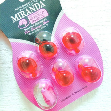 ヘアビタミン デイリーケアヘアオイル/MIRANDA/ヘアオイルを使ったクチコミ(2枚目)