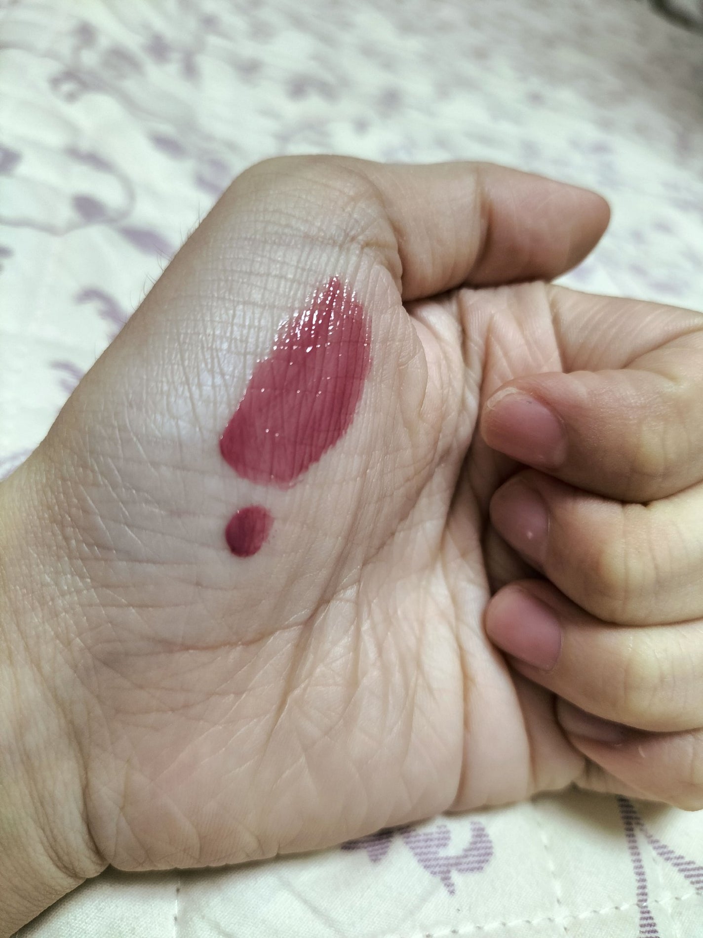 ジューシーラスティングティント/rom&nd/リップティントを使ったクチコミ(5枚目)