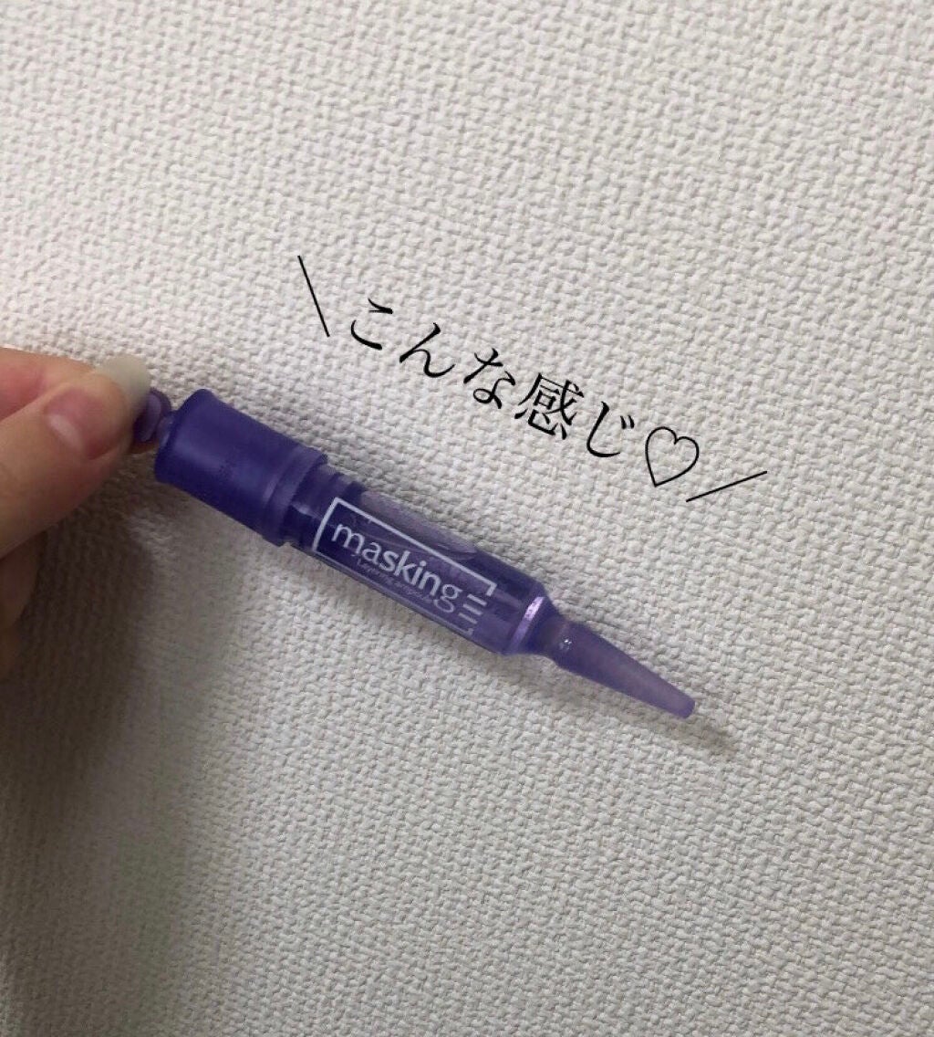 マスキング レイアリング アンプル フォアマイナーショット/MEDIHEAL/美容液を使ったクチコミ(2枚目)