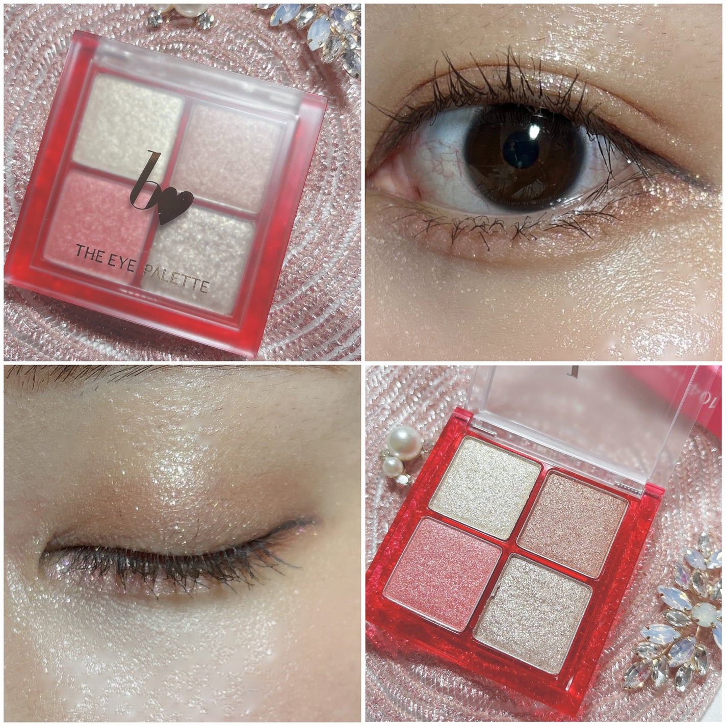 THE アイパレR/b idol/アイシャドウパレットを使ったクチコミ(4枚目)