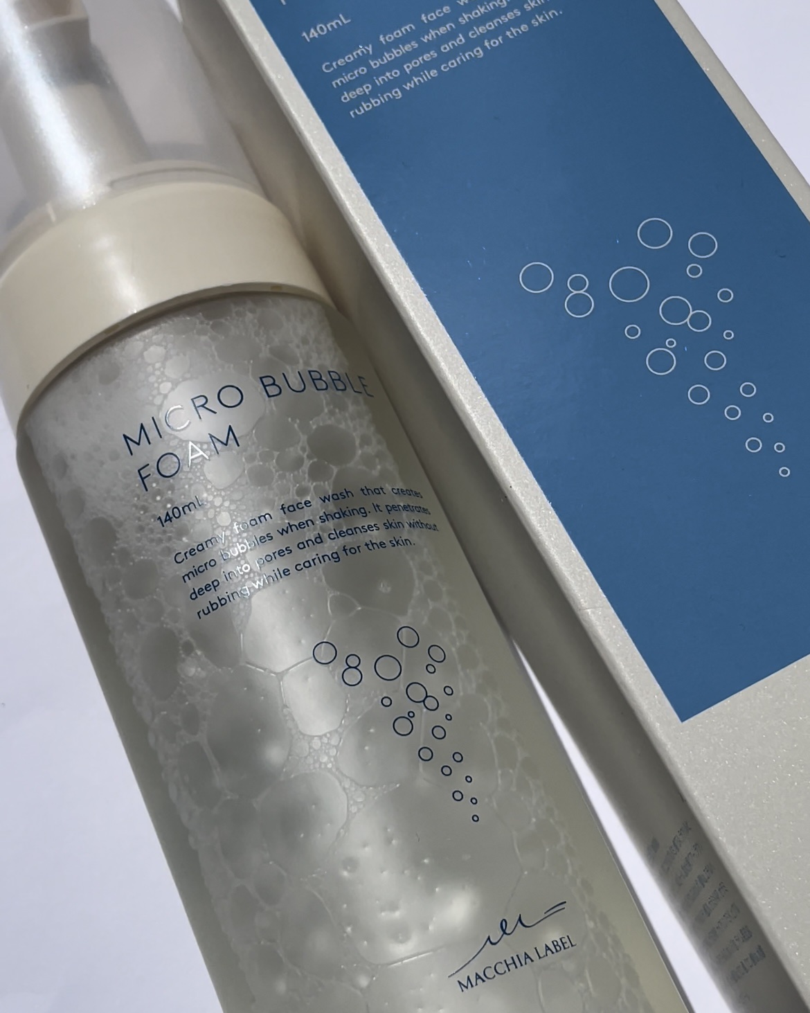 マイクロバブルフォーム/Macchia Label/泡洗顔を使ったクチコミ（1枚目）