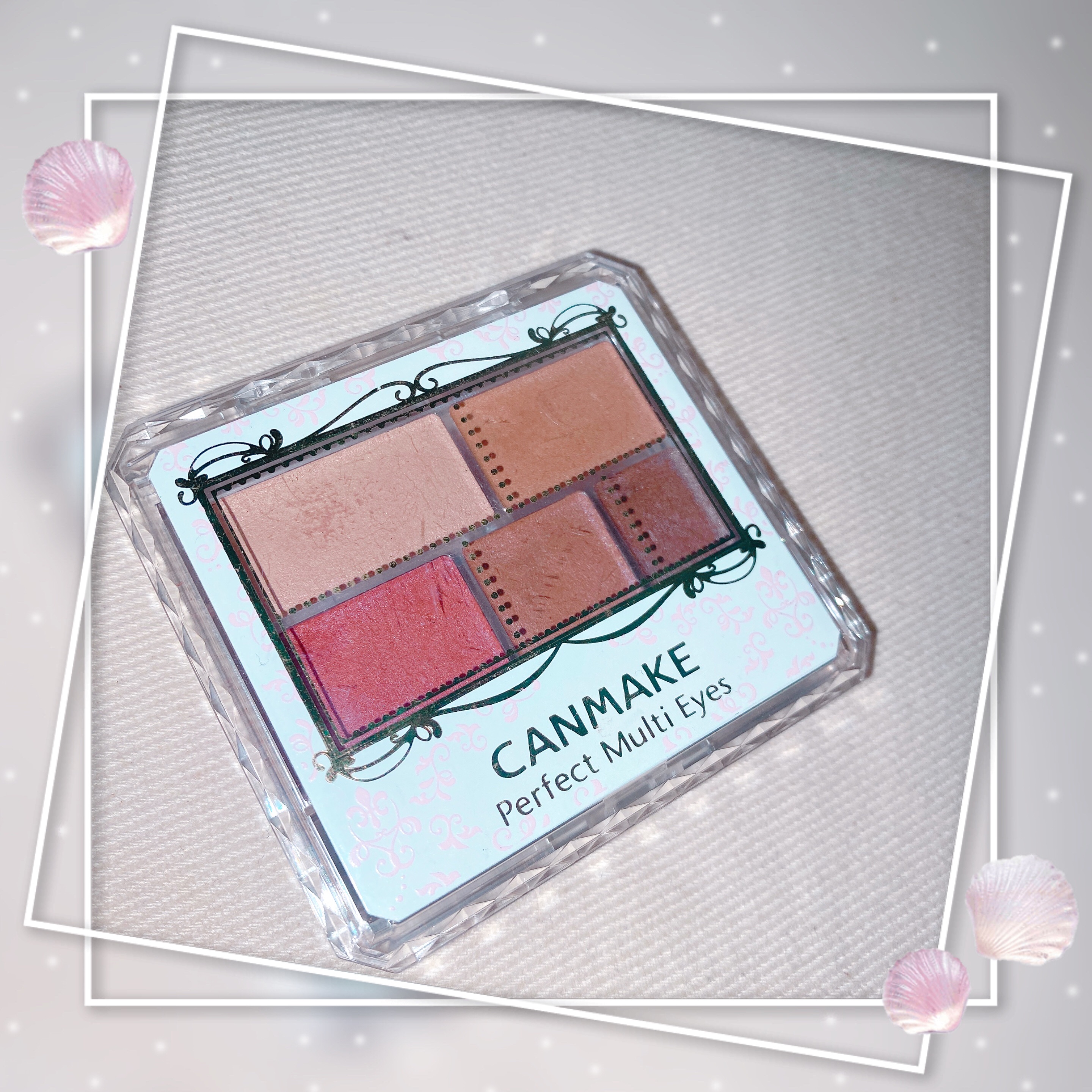 パーフェクトマルチアイズ/キャンメイク/アイシャドウパレットを使ったクチコミ（1枚目）