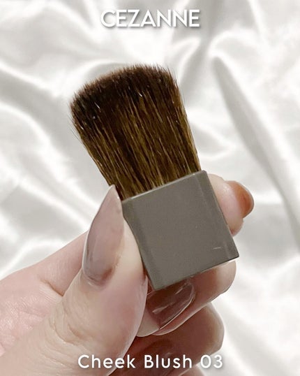 チークブラッシュ/CEZANNE/パウダーチークを使ったクチコミ(5枚目)