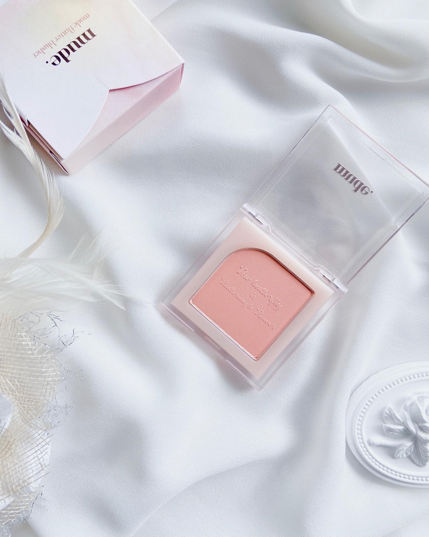 フラッターブラッシャー/mude/パウダーチークを使ったクチコミ(4枚目)