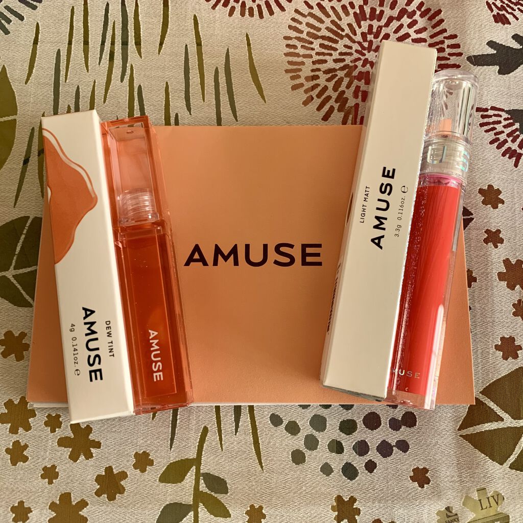 デューティント 【旧】05 ヒップジロー/AMUSE/リップティントを使ったクチコミ（1枚目）