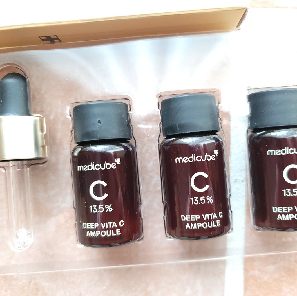 ディープビタCクリーム/MEDICUBE/フェイスクリームを使ったクチコミ（2枚目）