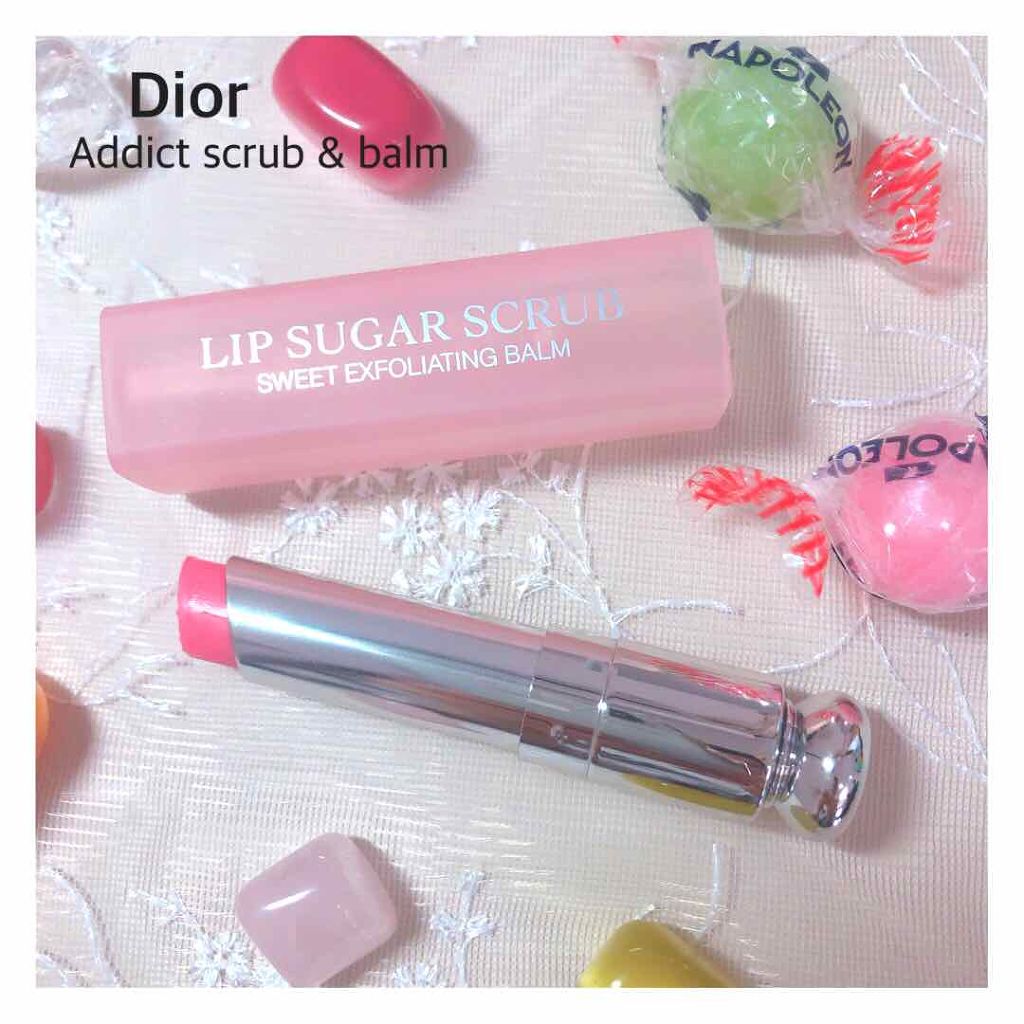 ディオール アディクト スクラブ&バーム/Dior/リップスクラブを使ったクチコミ(1枚目)