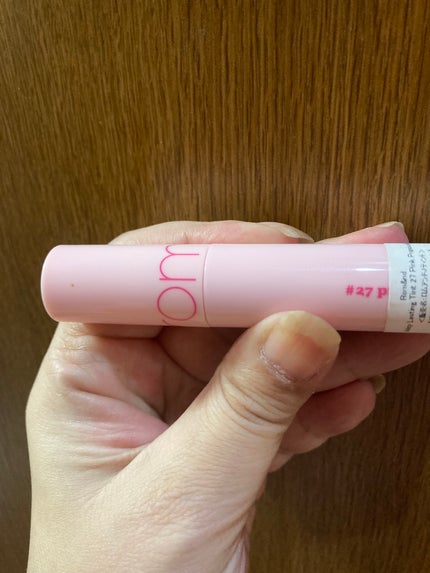 ジューシーラスティングティント/rom&nd/リップティントを使ったクチコミ(2枚目)