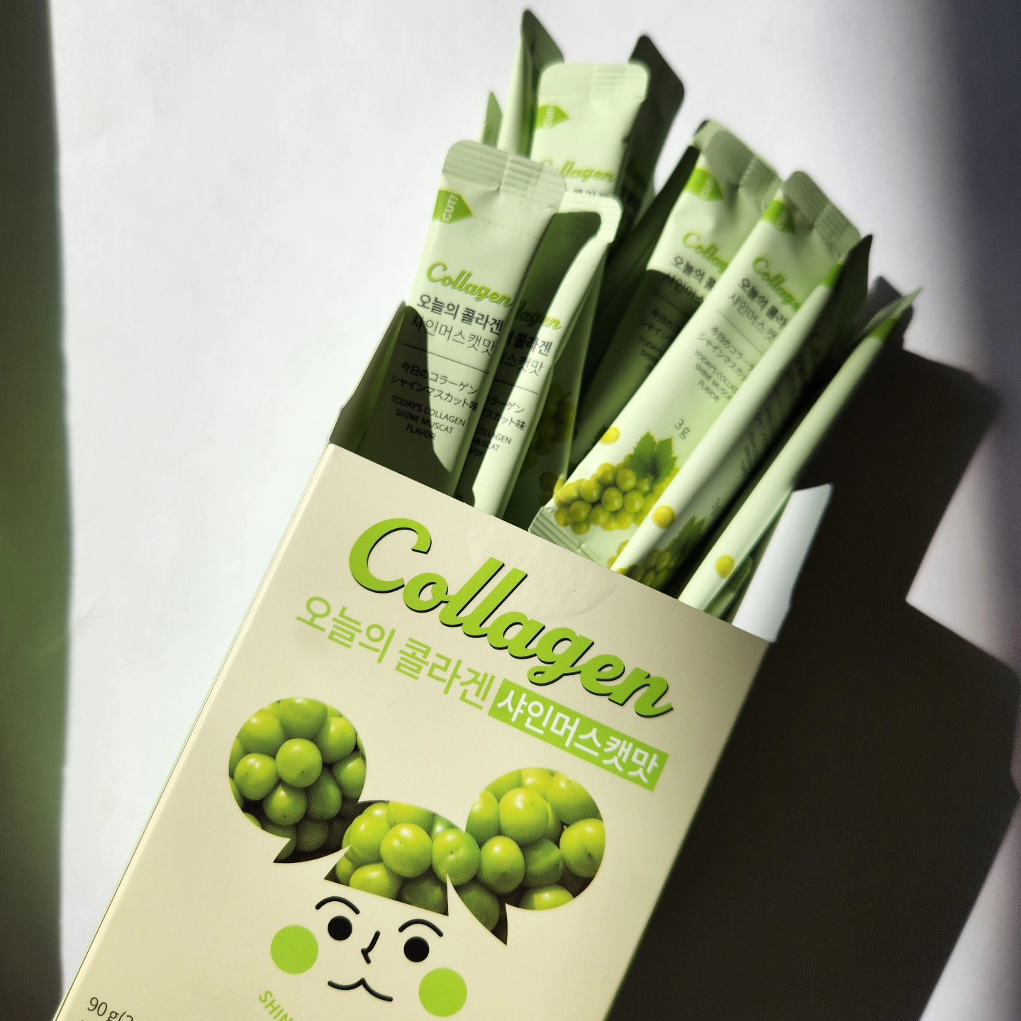 今日のコラーゲン 桃ヨーグルト/メディタミン/美容サプリメントを使ったクチコミ（1枚目）