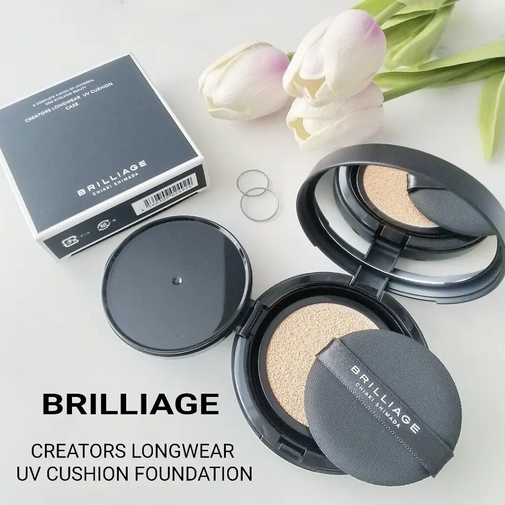 クリエイターズ ロングウェア UV クッション/ブリリアージュ/クッションファンデーションを使ったクチコミ(1枚目)