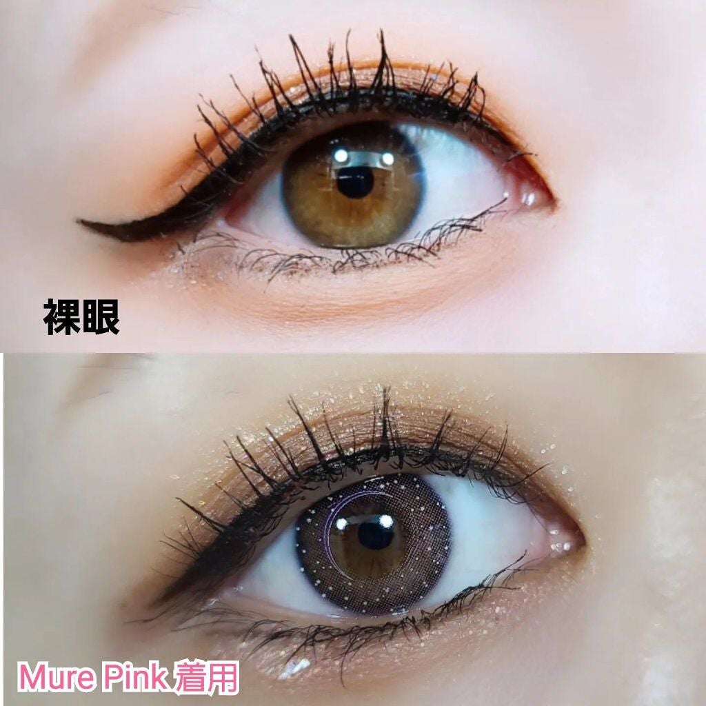 More Pink/CLARA CONTACT/カラーコンタクトレンズを使ったクチコミ(6枚目)