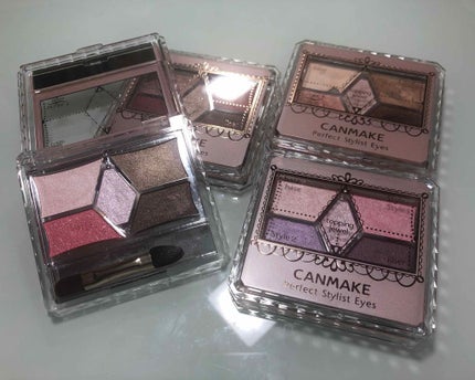 【旧品】パーフェクトスタイリストアイズ/キャンメイク/アイシャドウパレットを使ったクチコミ(1枚目)