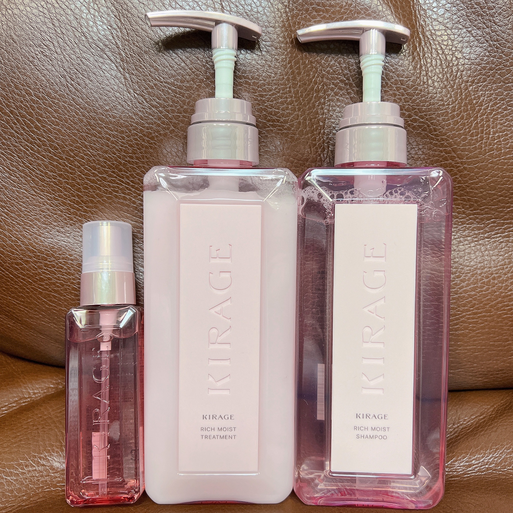 リッチモイスト ヘアオイル/キラージュ/ヘアオイルを使ったクチコミ（1枚目）