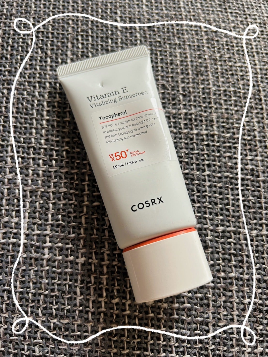 ビタミンEバイタライジングUVクリーム SFP50+/COSRX/日焼け止めクリームを使ったクチコミ(1枚目)