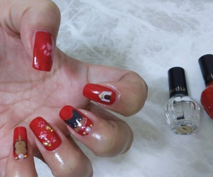 ミニネイル/media/マニキュアを使ったクチコミ(2枚目)