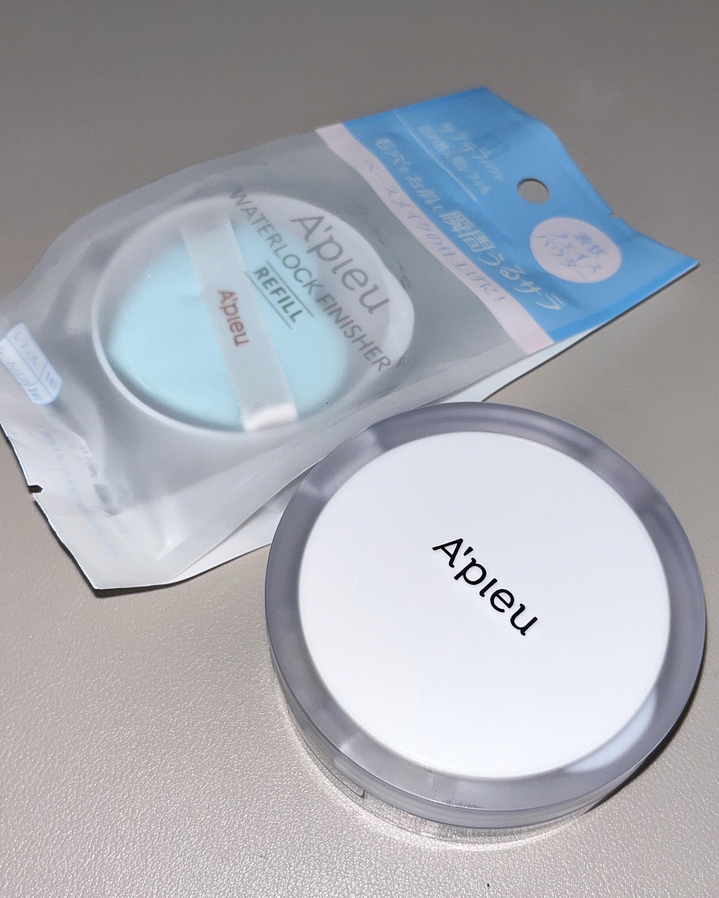 ウォーターロック サラサラパクト/A’pieu/フェイスパウダーを使ったクチコミ（1枚目）