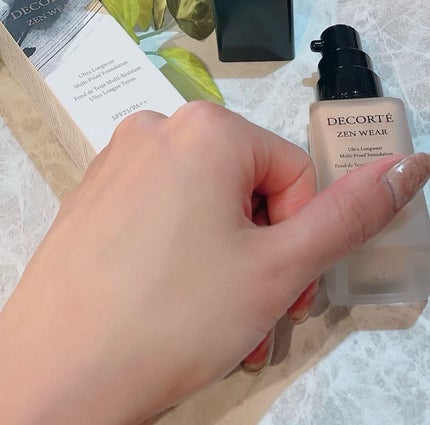 ゼン ウェア フルイド/DECORTÉ/リキッドファンデーションを使ったクチコミ(5枚目)
