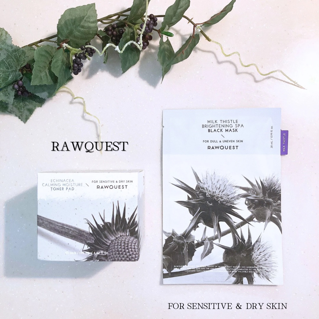 エキネシア カーミングモイスチャートナーパッド/RAWQUEST/トナーパッドを使ったクチコミ（1枚目）