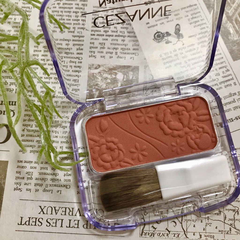 ナチュラル チークN/CEZANNE/パウダーチークを使ったクチコミ(2枚目)