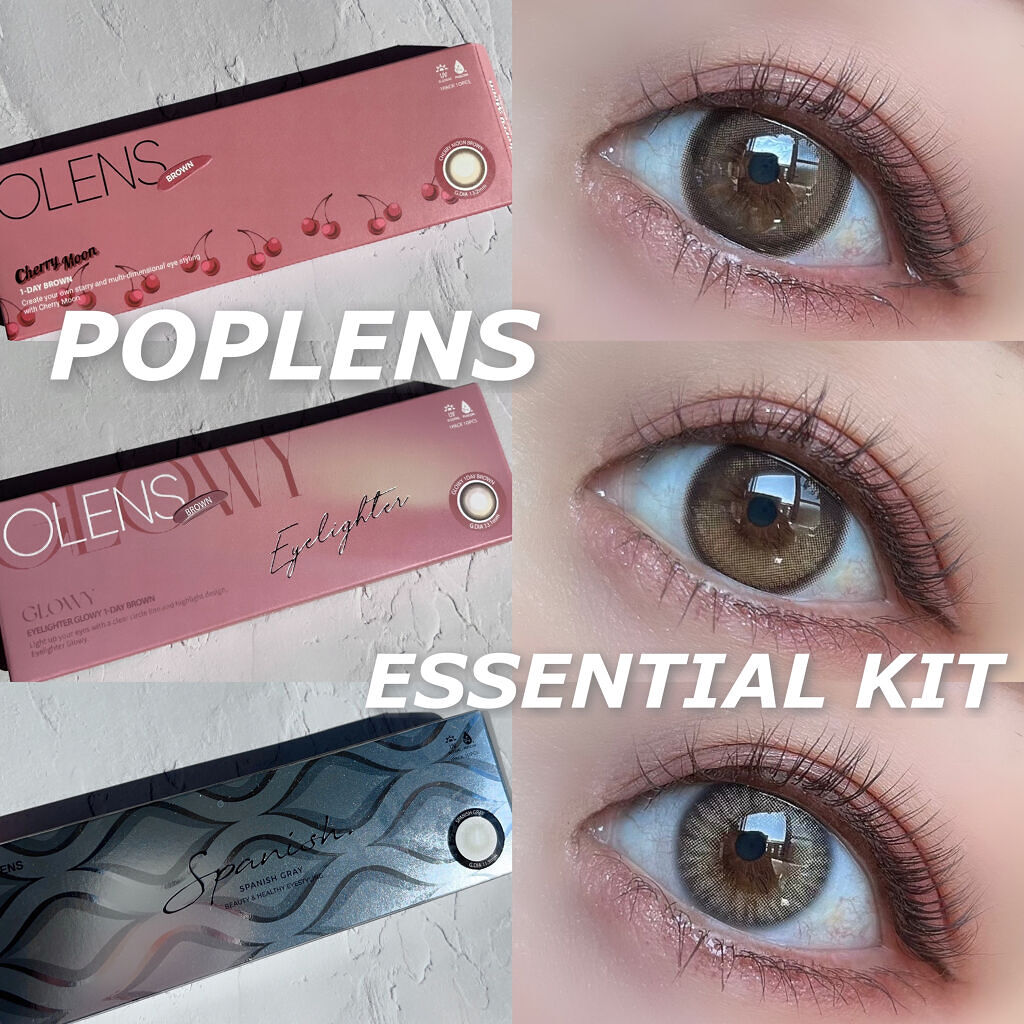 Cherry Moon 1day/OLENS/カラーコンタクトレンズを使ったクチコミ（1枚目）