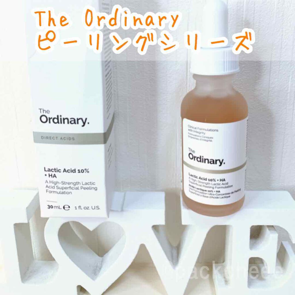 LA10+HAフェイスセラム/The Ordinary/ピーリングを使ったクチコミ(1枚目)