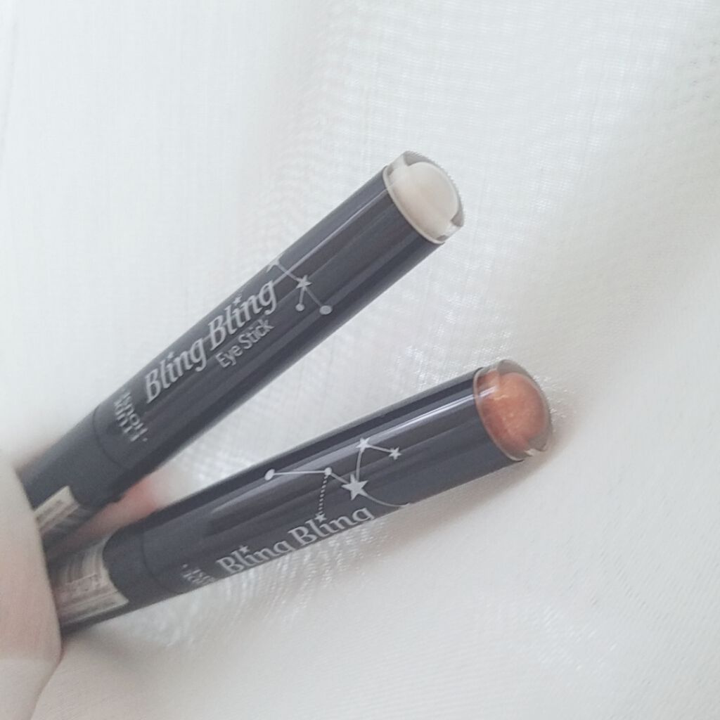 キラキラ アイシャドウ/ETUDE/スティックアイシャドウを使ったクチコミ（1枚目）