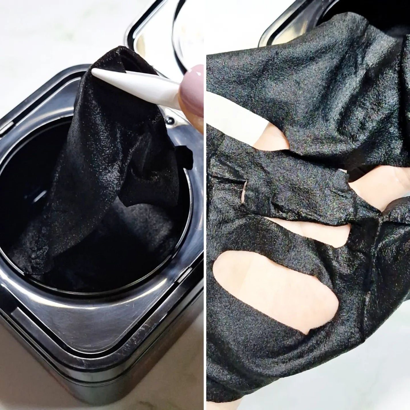 プレミアムイデベノンブラックベリーコンプレックスアンプルマスク/MARY&MAY/シートマスク・パックを使ったクチコミ(4枚目)