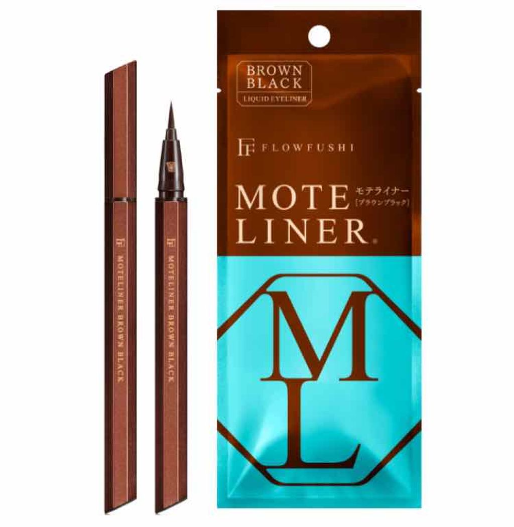 モテライナー リキッド/flowfushi/リキッドアイライナーを使ったクチコミ（1枚目）