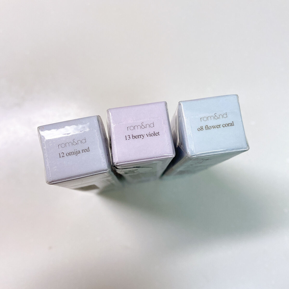 グラスティングウォーターティント 韓服エディション/rom&nd/リップティントを使ったクチコミ（2枚目）