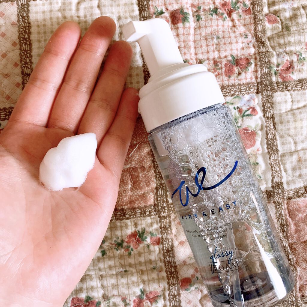 グロッシーオイルフォーム/エアリー&イージー/ヘアオイルを使ったクチコミ（2枚目）